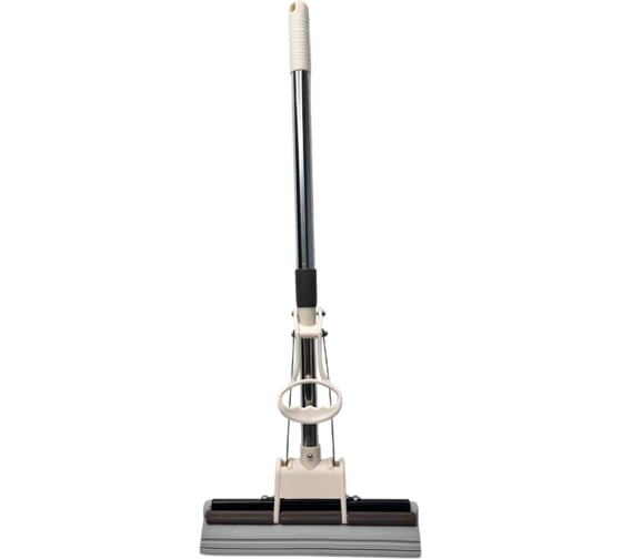 Отжимная швабра EUROHOUSE 27х108 см, с телескопической ручкой 12360 1