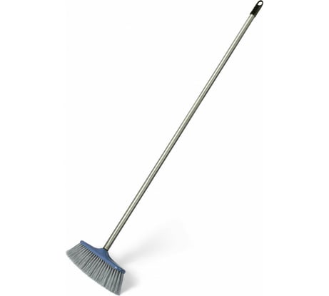 Щетка для подметания пола Martika Фанго с черенком, синяя С90СИН
