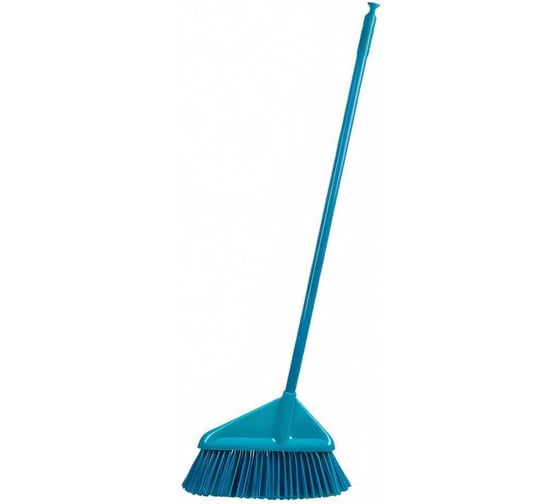 Метла для уборки мусора PERFECTO LINEA Solid голубая 43-205100