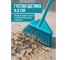 Метла для уборки мусора PERFECTO LINEA голубая Solid 43-205100 ЦД-3770587744 4