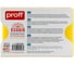 Губка для мытья посуды PROFF PLASTIK профилированная 90x65 мм 2 шт/уп, ЭКО с бежевым абразивом, желтая УИ-2601498 2