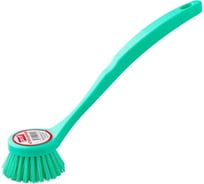 Кухонная щетка для посуды PROFF PLASTIK зеленая, пластиковая ТК-2601505з