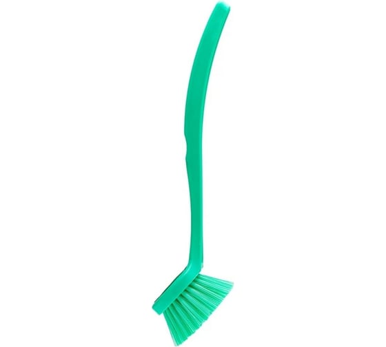 Кухонная щетка для посуды PROFF PLASTIK зеленая, пластиковая ТК-2601505з