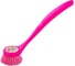 Кухонная щетка для посуды PROFF PLASTIK розовая, пластиковая ТК-2601505р 1