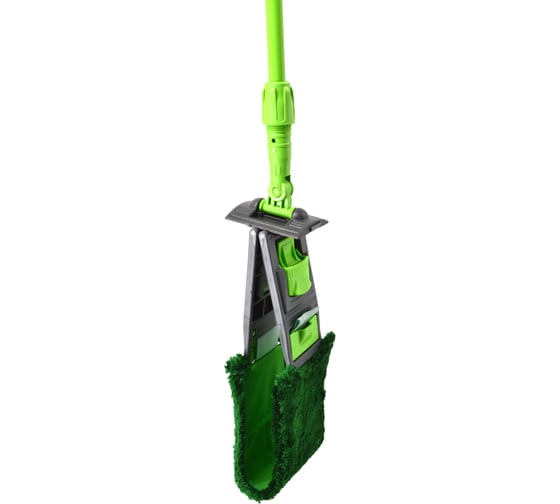 Набор с зеленым мопом из микрофибры A-VM MSR294-G NPK195-G MF2088 KT0006