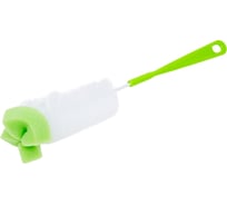 Ершик с губкой на конце Рыжий кот KB-04, 33x5х5 см 104470