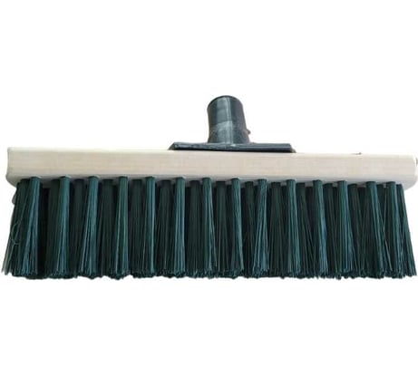 Щетка для пола Никище "Пеликан" 300x55x17 мм, с пластмассовым держателем 18994