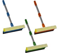 Щетка окон МУЛЬТИДОМ с телескопической ручкой 86-150 см 3 цвета YM58-136