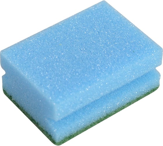 Хозяйственная губка МУЛЬТИДОМ 5 шт., 8,2x6х3,8 см ПМ62-64