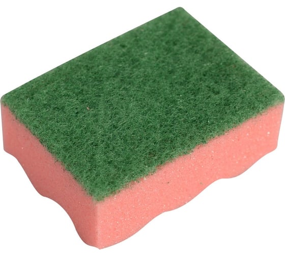 Хозяйственная губка МУЛЬТИДОМ 3 шт., 9,5x6х3,5 см ПМ62-61