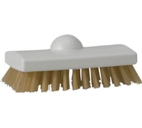 Скребковая щетка с термостойким ворсом Vikan 150 мм, жёсткий ворс, белый цвет 47535