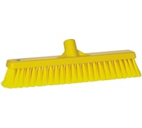 Щетка для подметания Vikan, 410 мм, мягкий и расщепленный ворс, желтый 31786