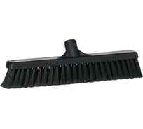 Щетка для подметания Vikan, 410 мм, мягкий/расщепленный ворс, черный 31789