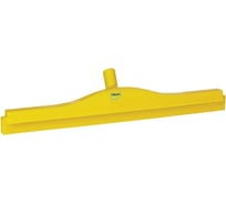 Гигиеничный сгон с подвижным креплением и сменной кассетой Vikan 600 мм, желтый цвет 77246