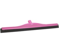 Классический сгон для пола со сменной кассетой Vikan 600 мм, розовый цвет 77541