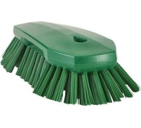 Ручная скребковая щетка Vikan 240 мм, супер жесткая, зеленый 38922