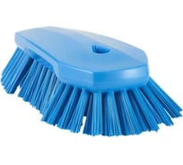 Ручная скребковая щетка Vikan 240 мм, супер жесткая, синий 38923