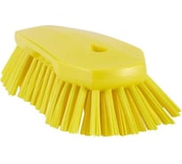 Ручная скребковая щетка Vikan 240 мм, супер жесткая, желтый 38926