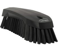 Ручная щетка Vikan L, 200 мм, жесткий ворс, черный 38909