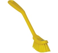 Щетка для мытья посуды Vikan малая, 290 мм, средний ворс, желтый 42876