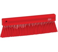 Щетка для уборки порошкообразных частиц Vikan мягкая, 300 мм, мягкий ворс, красный 45824