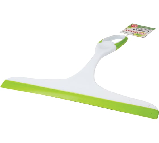 Стяжка для удаления жидкости со стекол ЛЮБАША рабочая часть 24,5 см, пластик, 603612