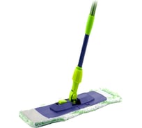Швабра HAPPY PANDA HP-M05 телескопическая, 120 см, с насадкой микрофибра прорезиненная РТ-00067563