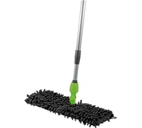 Швабра HAPPY PANDA HP-M07 DUO телескопическая, 120 см, с насадкой лапша+бархат РТ-00067499