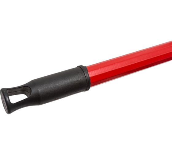 Рукоятка PROFF PLASTIK "proff" 1100 мм, с резьбой, красная, алюминиевая 1/25 УИ-2601225