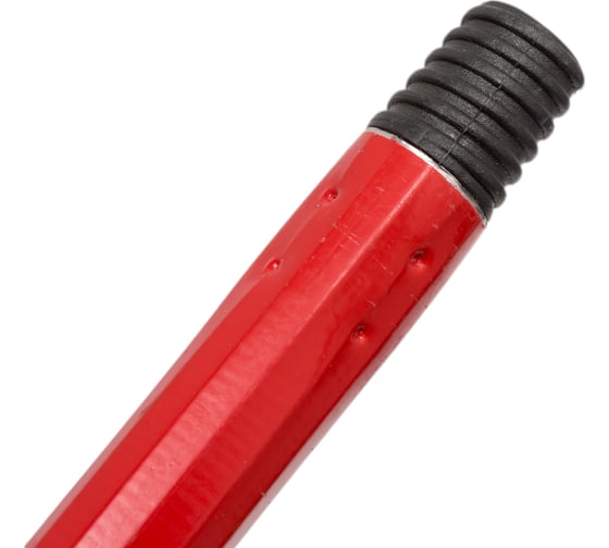 Рукоятка PROFF PLASTIK "proff" 1100 мм, с резьбой, красная, алюминиевая 1/25 УИ-2601225