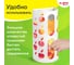 Держатель-контейнер корзина LAIMA Apple для пакетов, мешков, бахил, 37.5x16x13 см, белый 608368 5