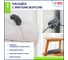 Пипидастр/сметка/метелка LAIMA Home 3 насадки: метелка, щетка, швабра, рукоятка 80-250 см 608135 8