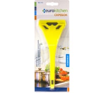Скребок для чистки стеклокерамики EUROKITCHEN желтый RS-11Y