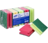 Губки для посуды Luscan PROFESSIONAL Luscan Professional 90х70х38 мм 5 шт/уп 1676817
