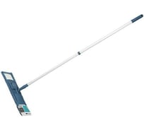 Швабра для пола PERFECTO LINEA с насадкой из микрофибры темно-синяя 43-392023 ЦД-0114078321