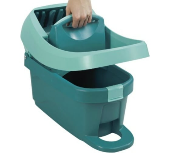 Ведро для мытья полов с отжимом с роликами Leifheit Wiper Cover Press Profi with rolls 55076