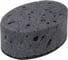 Губки для посуды LAIMA oval black 95x65x35 мм, комплект 6 шт., крупнопористый поролон/абразив 608649 1