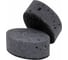 Губки для посуды LAIMA oval black 95x65x35 мм, комплект 6 шт., крупнопористый поролон/абразив 608649 6