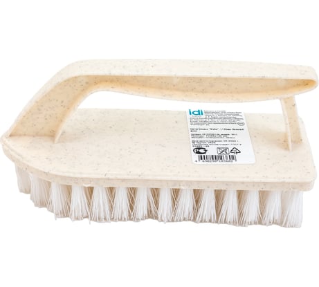 Щетка утюжок IDILAND "Malta" L135мм, бежевый флэк 221223327/04