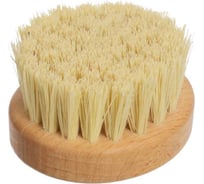Щётка для чистки корнеплодов/овощей YOZHIK колодка из бука, пропитанного воском, натуральное волокно тампико, 70x60x16 мм, 42 пучка Y/ХО/071