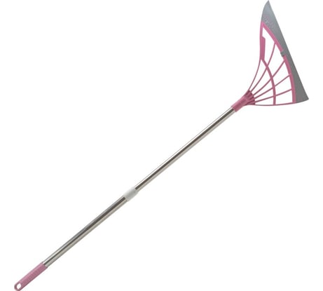 Телескопическая щетка-сгон для влажной уборки WMS Tools розовый WMC-20(pink)