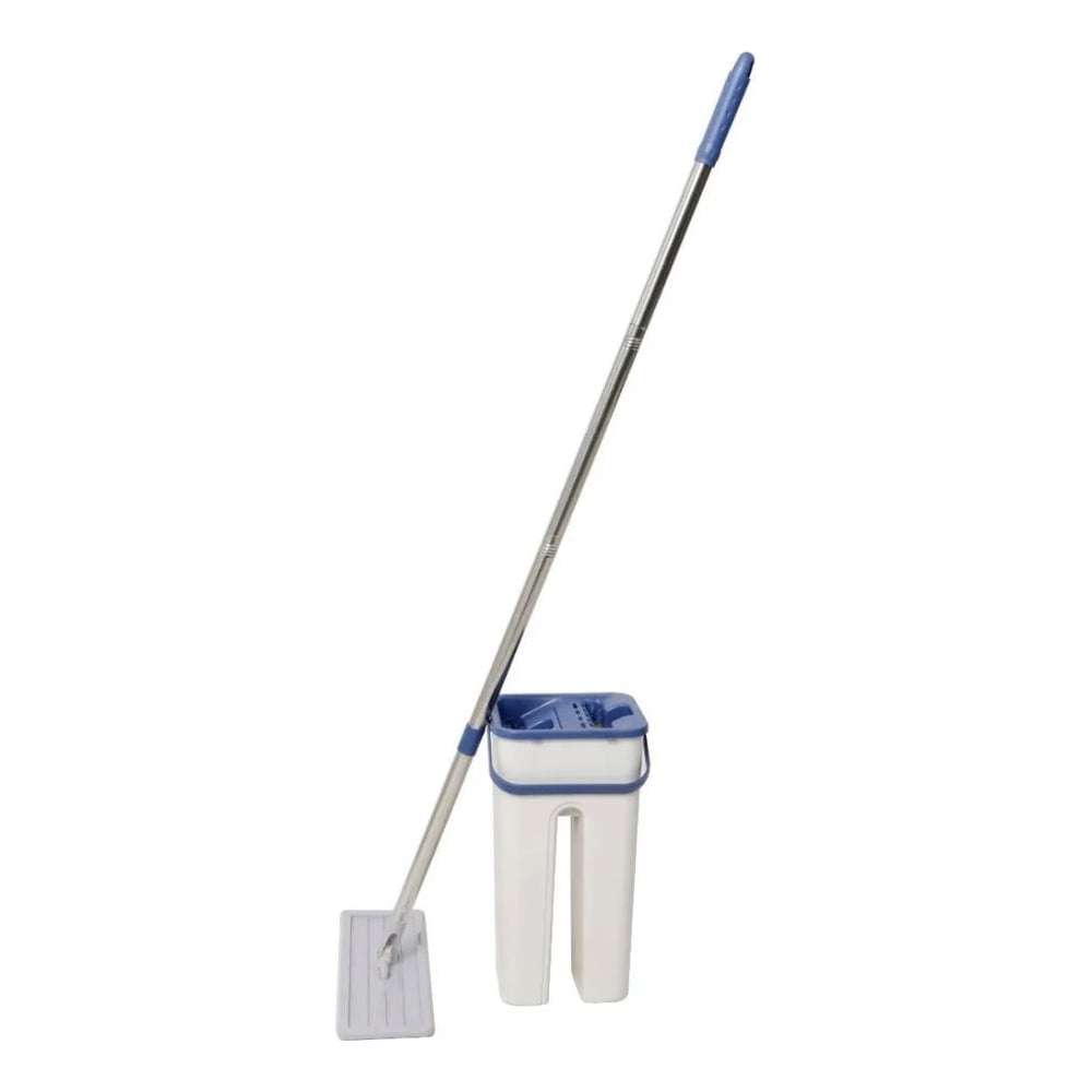 Швабра и ведро Ridberg hand-free scrape mop (малая синяя) 1210627 ...