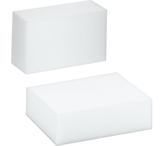 Меламиновая губка для мытья посуды Luscan Professional 120x80x40 мм, 8 шт/уп 1637856