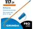 Черенок для щеток Grinda Fiber-120 фибергласовый, коническая резьба, длина 1170 мм 39137 2