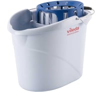 Ведро с системой отжима Vileda Professional 1531 Супер-Моп, голубой, арт.122705/102645/10662/122704/162137