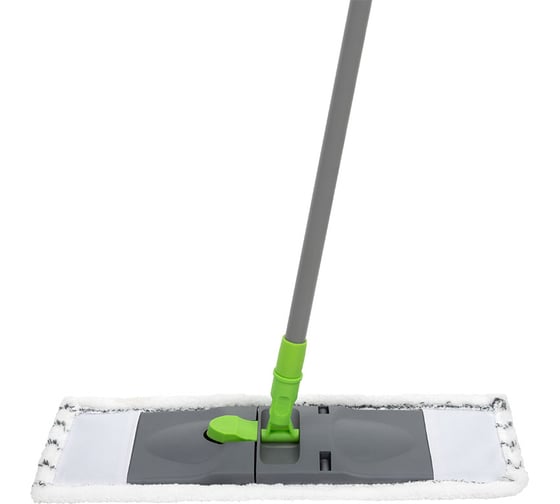 Швабра для пола с насадкой из микрофибры Рыжий кот mop click, микроворс 310488