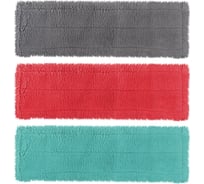 Насадка к швабре МУЛЬТИДОМ "СТИЛЬ" с усиленной платформой, 42.5x14.5 см, 3 цвета НК58-352