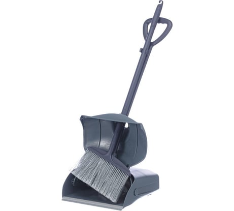 Совок-ловушка NV пластиковый, с щеткой, с крышкой NV-203B