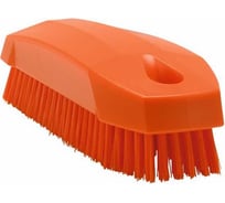 Щетка ручная Vikan S, 130 мм, жёсткий ворс, (оранжевый цвет) 64407