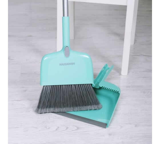 Набор: щетка, совок для сухой уборки Hausmann Broomer HM-00220R